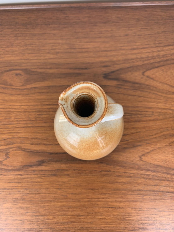 Image 1 of Carafe - Pichet Mongolfier en grès, France, 1970