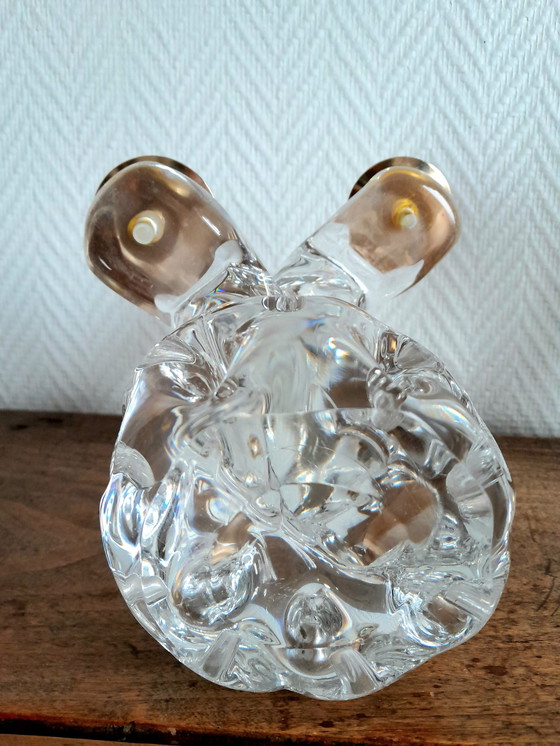 Image 1 of 2X Chandeliers Cristal Schneider 1950