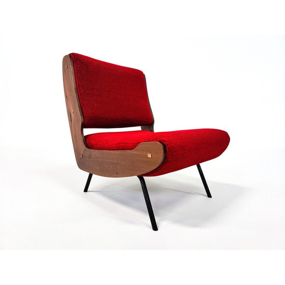 Image 1 of Paire de fauteuils Mid Century 836 par Gianfranco Frattini pour Cassina, Italie années 1950
