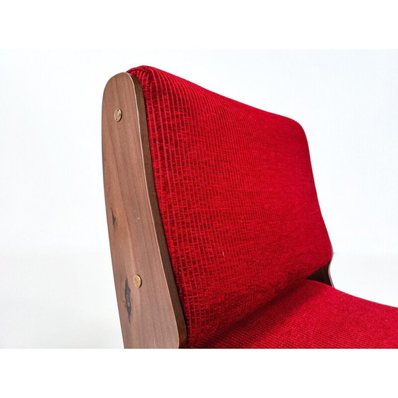 Image 1 of Paire de fauteuils Mid Century 836 par Gianfranco Frattini pour Cassina, Italie années 1950