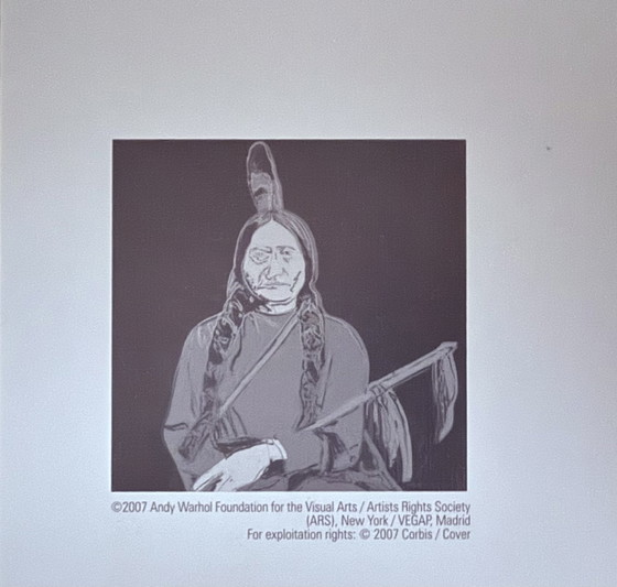 Image 1 of Andy Warhol : "Sitting Bull, 1986". ©2007 Fondation Andy Warhol pour les arts visuels, New York.