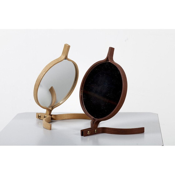 Image 1 of Miroir vintage en chêne et palissandre par Hans-Agne Jakobsson pour Hans-Agne Jakobsson AB Markaryd, 1950