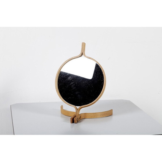 Image 1 of Miroir vintage en chêne et palissandre par Hans-Agne Jakobsson pour Hans-Agne Jakobsson AB Markaryd, 1950