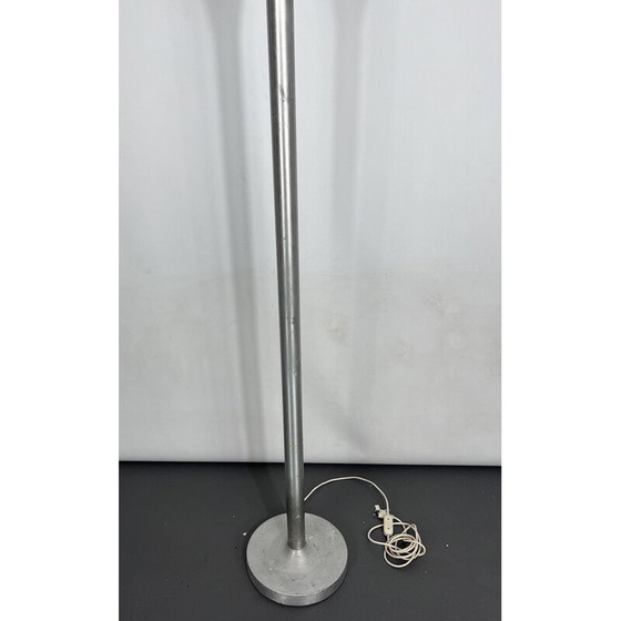 Image 1 of Lampadaire Luminator en aluminium du milieu du siècle par Stilux Milano, Italie, années 1960