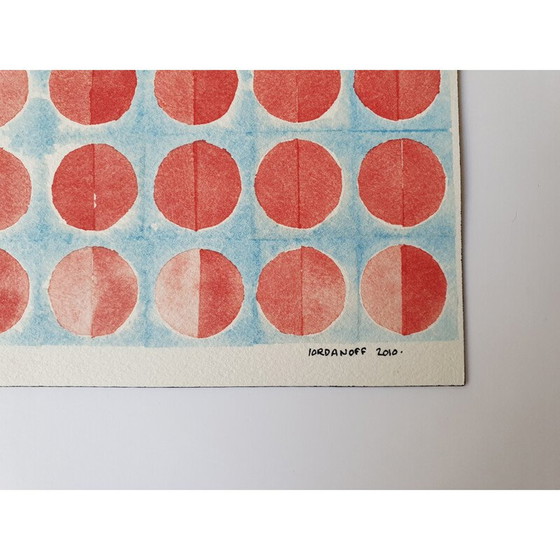 Image 1 of Aquarelle sur papier vintage n 549 Jérémie Iordanoff, 2010