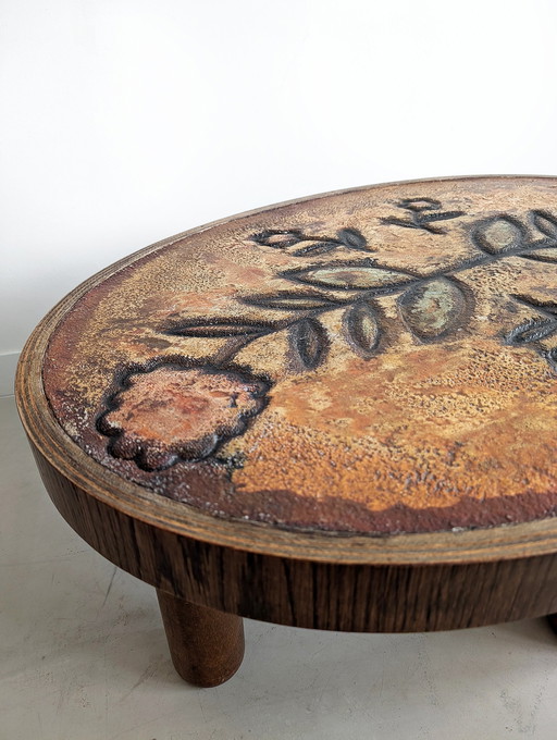 Table basse Lavastone 1960s