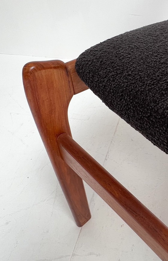 Image 1 of Ensemble de 6 chaises design re-tapissées par Burchardt Nielsen, années 1960