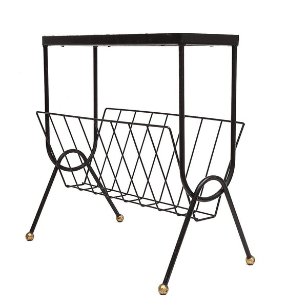 Image 1 of Ensemble Table Basse Et Porte-Revues Vintage, 1960