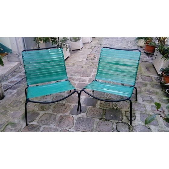 Image 1 of 2 chaises vintage des années 50