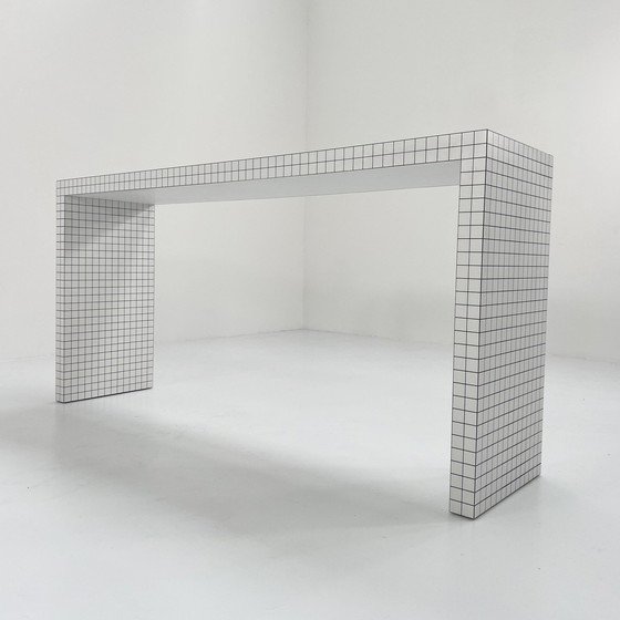 Image 1 of Table console Quaderna par Superstudio pour Zanotta, 1970S