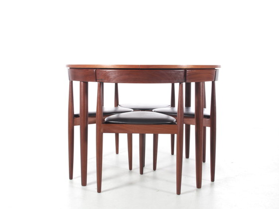 Image 1 of Dining Set Scandinave En Teck De Hans Olsen.