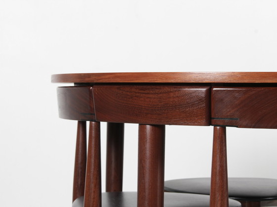 Image 1 of Dining Set Scandinave En Teck De Hans Olsen.