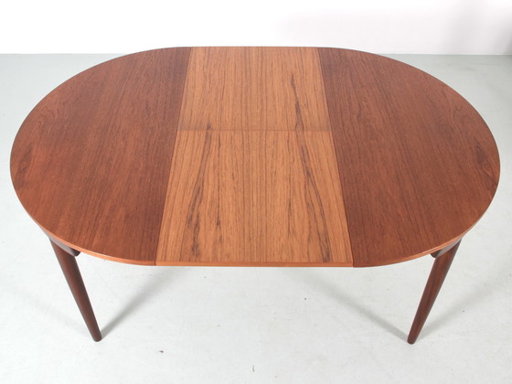 Image 1 of Dining Set Scandinave En Teck De Hans Olsen.