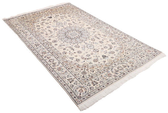 Image 1 of Tapis persan Naïn 6 Lah-Signifié - Très Fin - 216 X 133 cm - Noué à la main