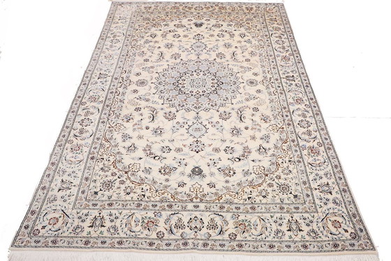 Image 1 of Tapis persan Naïn 6 Lah-Signifié - Très Fin - 216 X 133 cm - Noué à la main