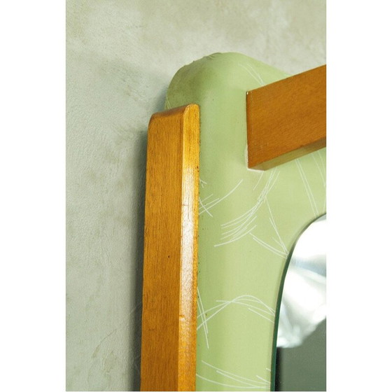 Image 1 of Porte-manteau vintage allemand avec miroir par Diele und Flur, 1960