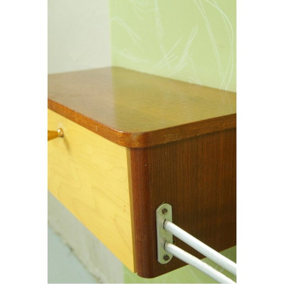 Image 1 of Porte-manteau vintage allemand avec miroir par Diele und Flur, 1960