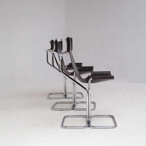 3 chaises 'Topos' de Gruppo DAM pour Busnelli, 1970