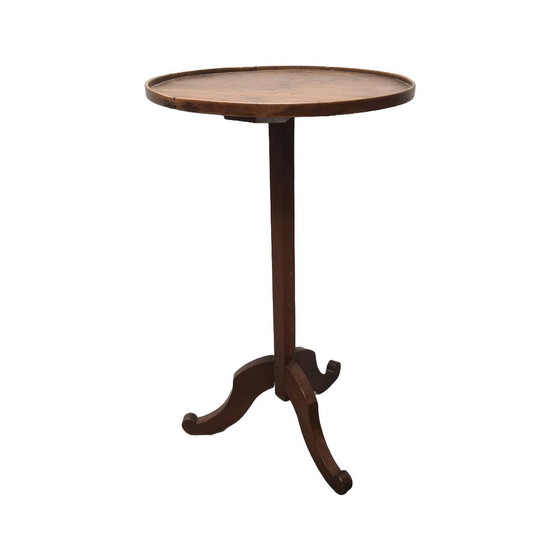 Image 1 of Ancienne table à plantes en bois française milieu du 19ème siècle