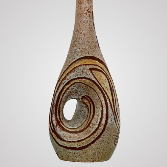 Image 1 of Lampe vintage en céramique d'Accolay, France 1970