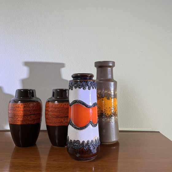 Image 1 of Duo Scheurich W-Allemagne Vases