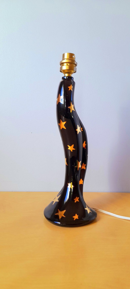 Lampe En Céramique Émaillée, 1950