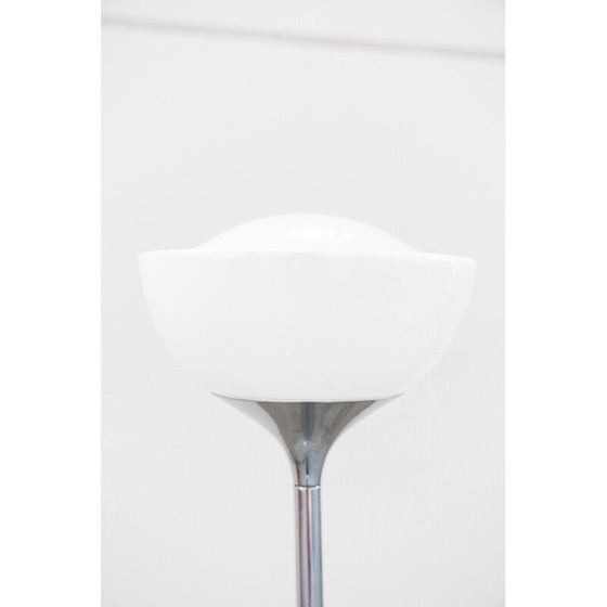 Image 1 of Lampadaire vintage Space Age en verre et acrylique pour Guzzini, Italie 1970