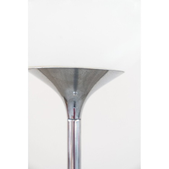 Image 1 of Lampadaire vintage Space Age en verre et acrylique pour Guzzini, Italie 1970