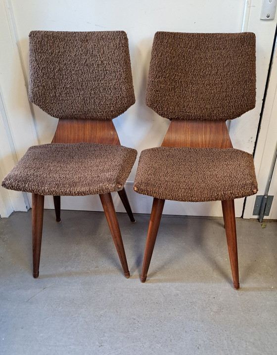 Image 1 of 2x Coja Chairs Culemborgse Meubelfabriek