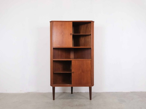 Corner Cabinet Danish Teak Midcentury