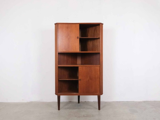 Image 1 of Corner Cabinet Danish Teak Midcentury