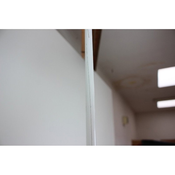 Image 1 of Lustre vintage en verre, laiton, métal et plastique par Elektroinstala Decin, Tchécoslovaquie 1970