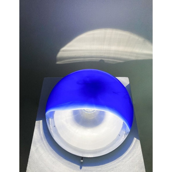 Image 1 of Lampe de table vintage en verre de Murano par Mazzega, 1960
