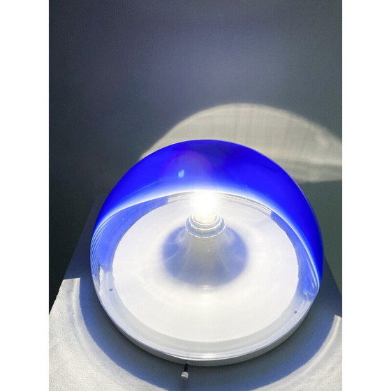 Image 1 of Lampe de table vintage en verre de Murano par Mazzega, 1960