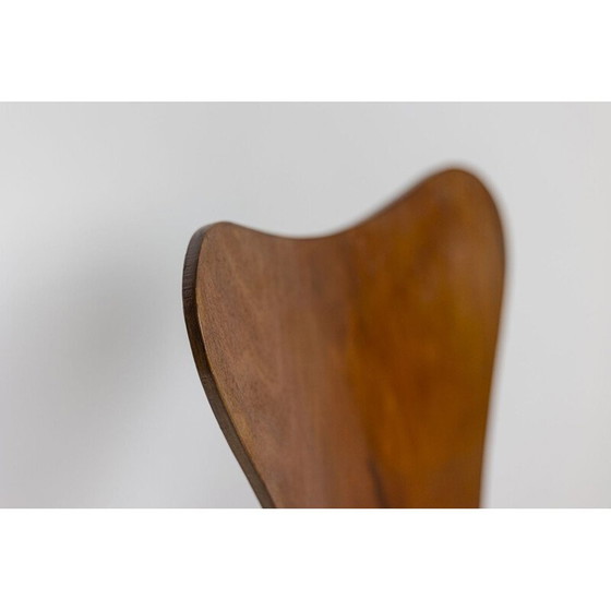 Image 1 of Fauteuil vintage "Butterfly" par Arne Jacobsen pour Fritz Hansen, 1970