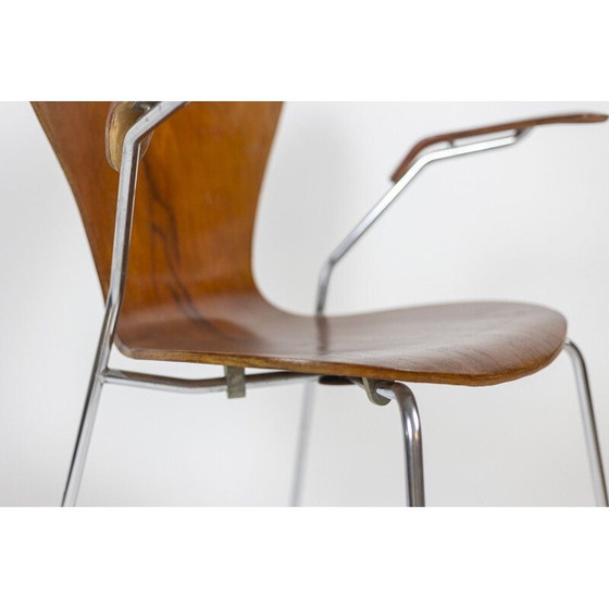 Image 1 of Fauteuil vintage "Butterfly" par Arne Jacobsen pour Fritz Hansen, 1970