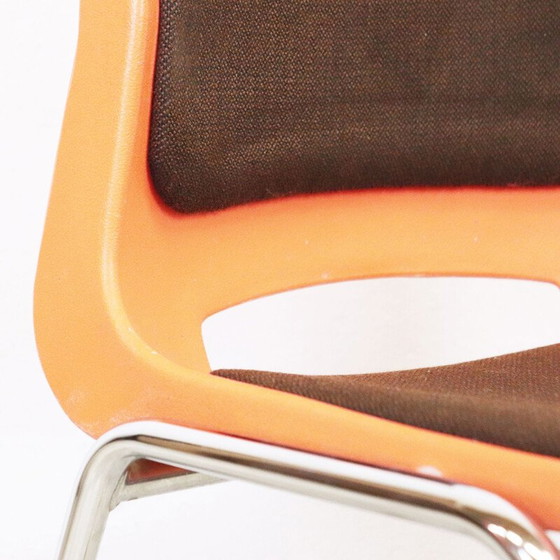 Image 1 of Ensemble de 4 chaises vintage par Stål og stil, Norvège, 1970