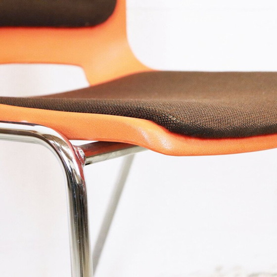 Image 1 of Ensemble de 4 chaises vintage par Stål og stil, Norvège, 1970