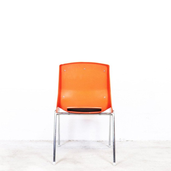 Image 1 of Ensemble de 4 chaises vintage par Stål og stil, Norvège, 1970