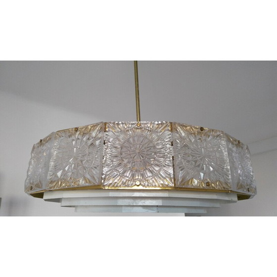 Image 1 of Lustres vintage de Kamenický Šenov, 1970