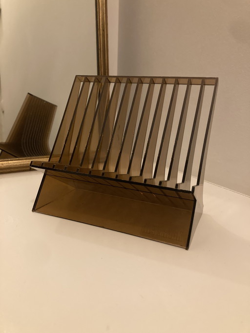 Rack de disques compacts vintage (3 unités)