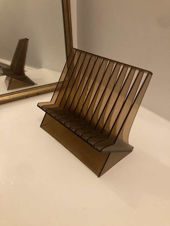 Image 1 of Rack de disques compacts vintage (3 unités)