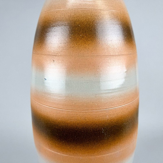 Image 1 of Vase de sol en céramique du milieu du siècle, Tchécoslovaquie 1970