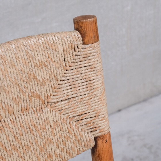 Image 1 of Ensemble de 7 chaises vintage "Bauche - 19" par Charlotte Perriand, France 1960