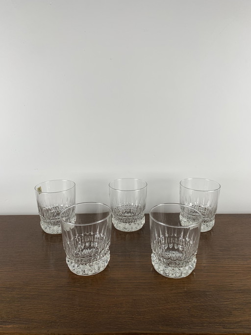 Set de 5 verres vintage de Luminarc