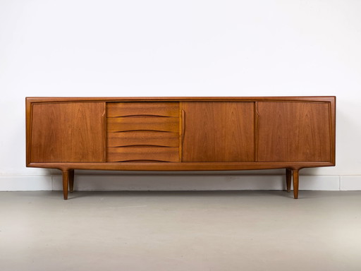 Buffet danois en teck By Axel Christensen / Aco Møbler, 1960S