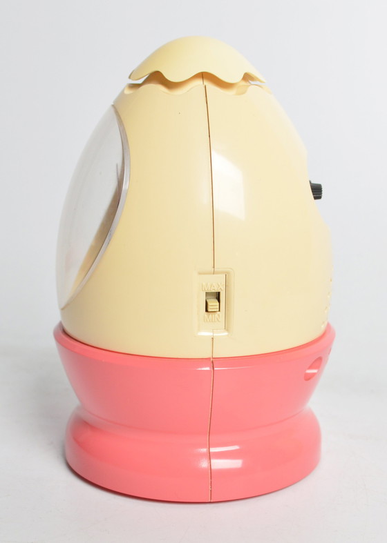 Image 1 of Horloge Vintage 80's Egg Clock By Rhythm