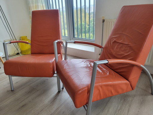 2X Fauteuil Club Harvink