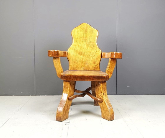 Image 1 of Fauteuil Vintage Brutalist, 1960S (Multiple Pieces In Stock)