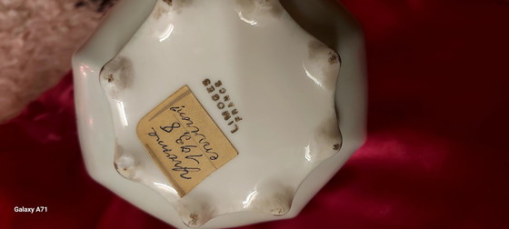 Image 1 of Petite Corbeille En Porcelaine De Limoges Années 30/40